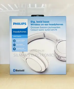 PHILIPS Headphones 4000 Series White