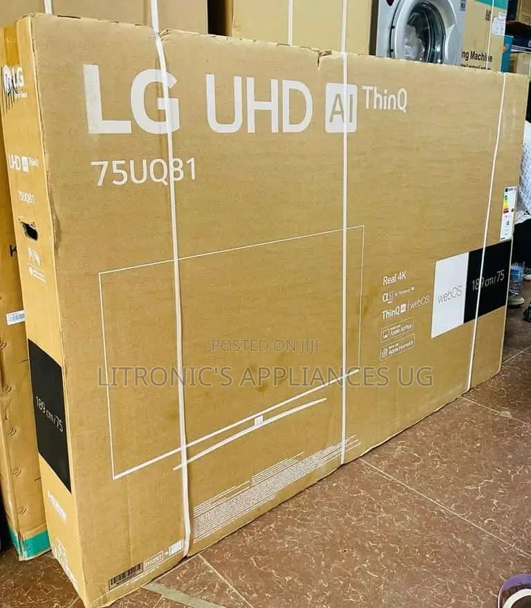 75inches LG UHD AI Flat Screen