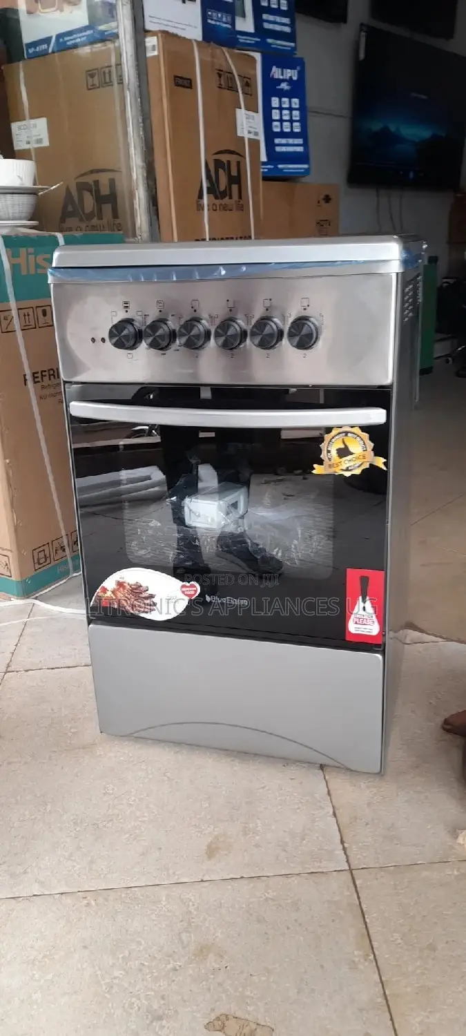 50*50 Blue Frame Stainless Steel Cooker