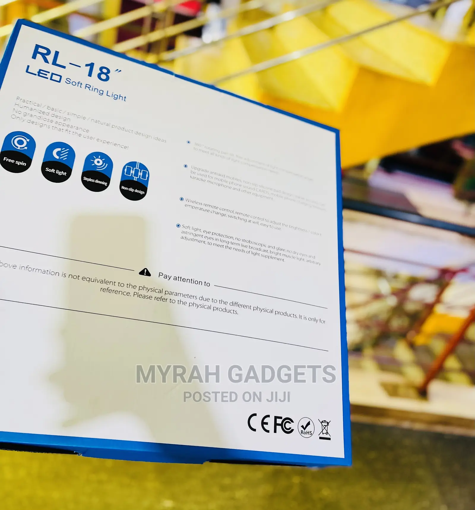 LED Original Rl-18 Soft Ring Light