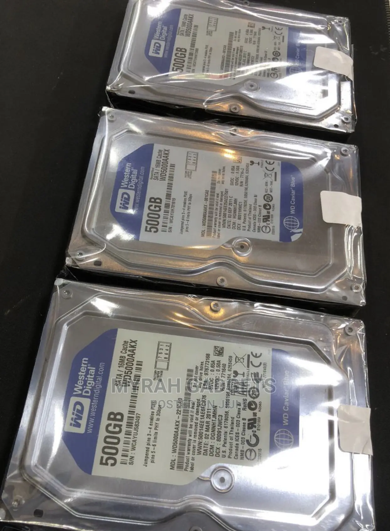Western Digital 500gb WD Caviar Blue Hrad Disc Drive