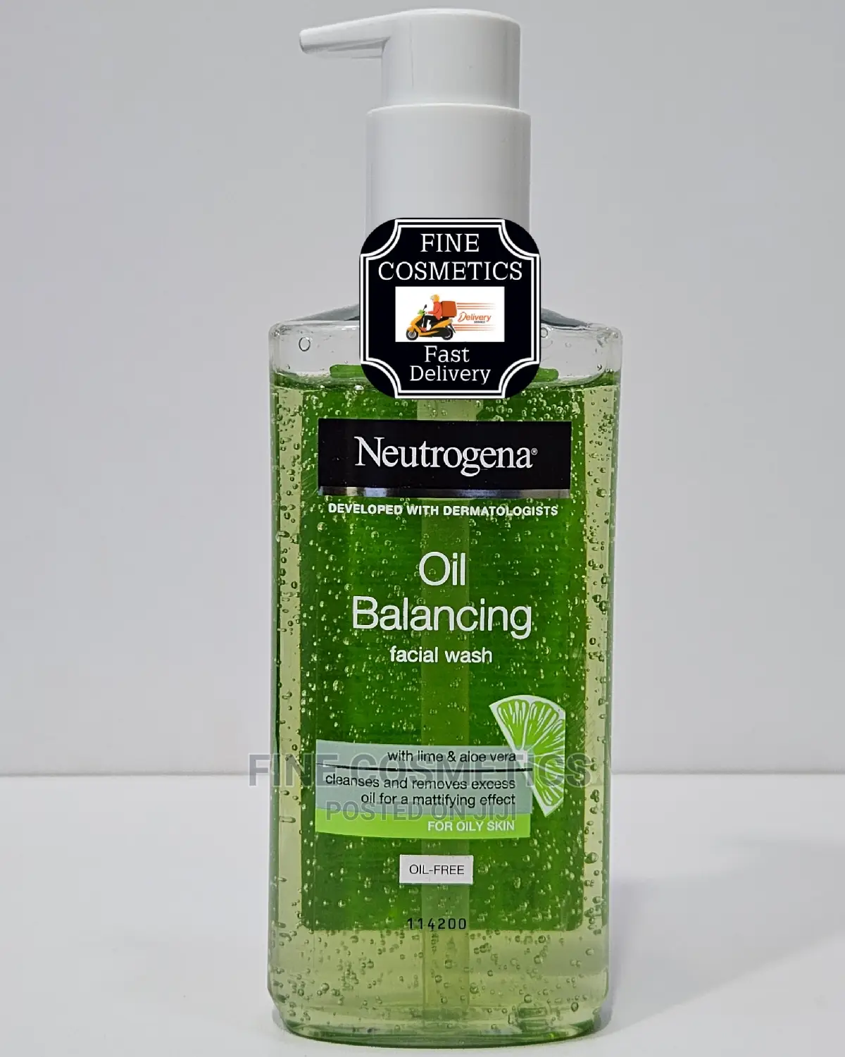 NEUTROGENA Oil Balancing Aloe Vera Face Wash for Oily Skin