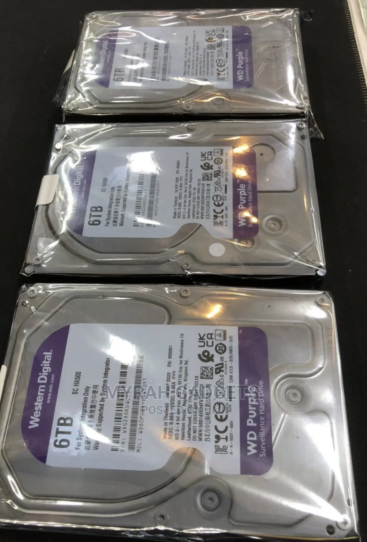 Western Digital 6tb Surveillance CCTV Hard Drive