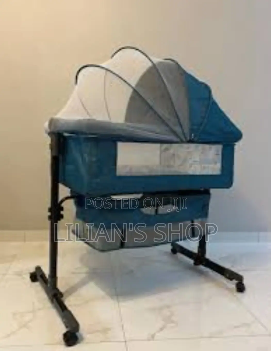New Born Beside Portable Crib