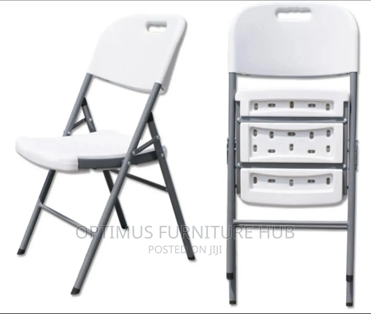 Foldable Chair (White)