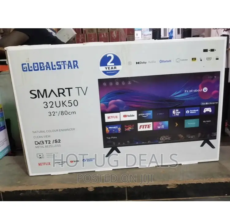 Global Star 32 Inch Frameless Smart Tv – Vidaa
