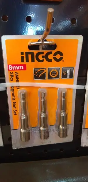 Magnetic Nut Set 3pcs - 8mm