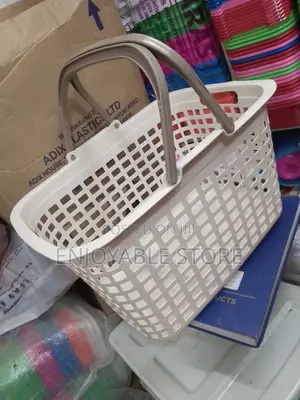 Plastic Supermarket Shopping Baskets