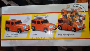 2 in 1 Jeep / Robot Vehicle Transformation Toy for Kids