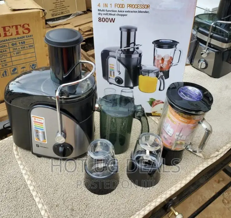 Saachi 4 In 1 Multifunction Juice Extractor Juicer Blender