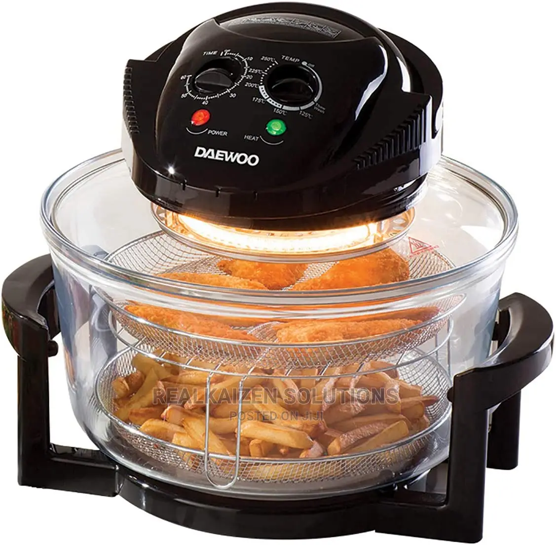 UK DAEWOO 17L Healthy Halogen Air Fryer Bake| Roast| Grill