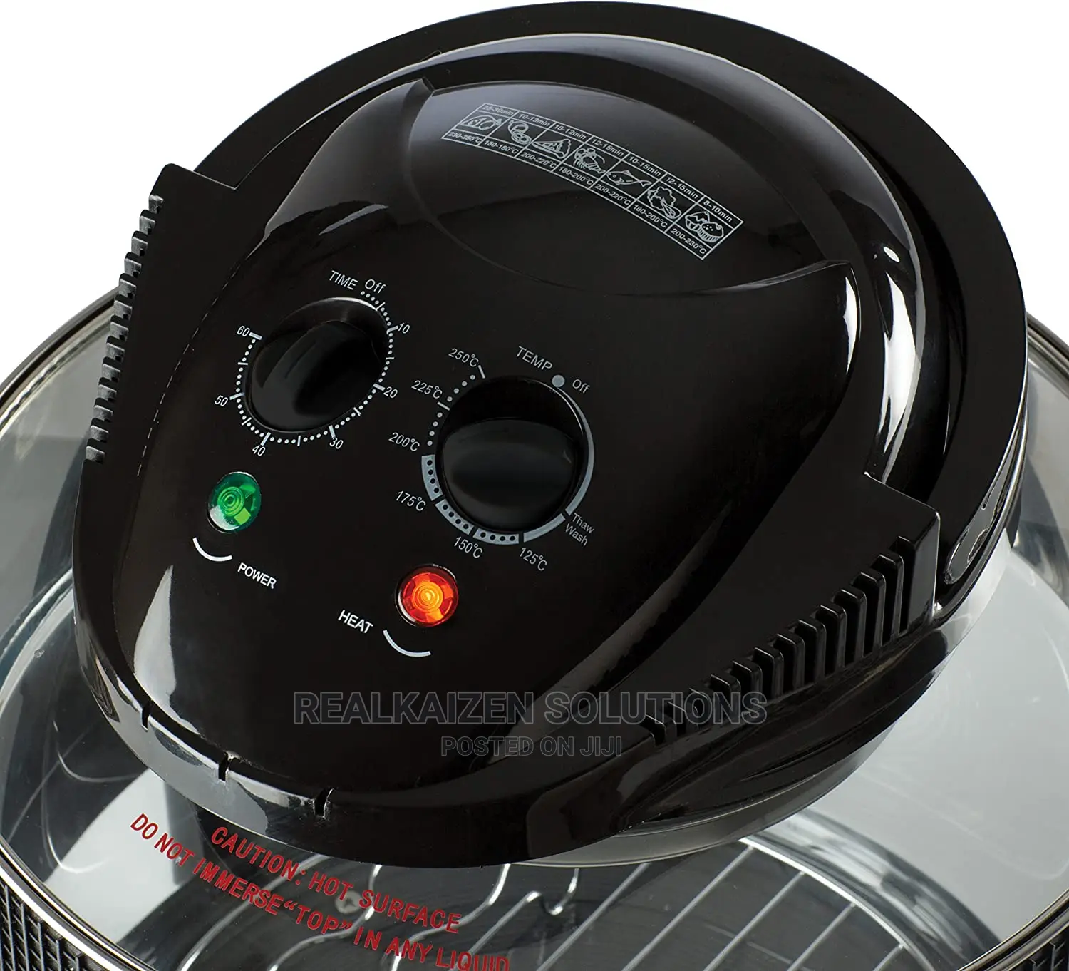 UK DAEWOO 17L Healthy Halogen Air Fryer Bake| Roast| Grill