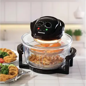 UK DAEWOO 17L Healthy Halogen Air Fryer Bake| Roast| Grill