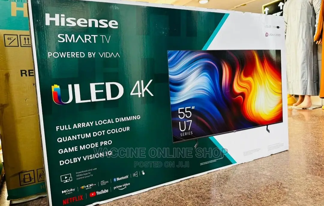 Hisense 55inch ULED Smart Tv/ Hisense 55inch ULED Smart Tv 6
