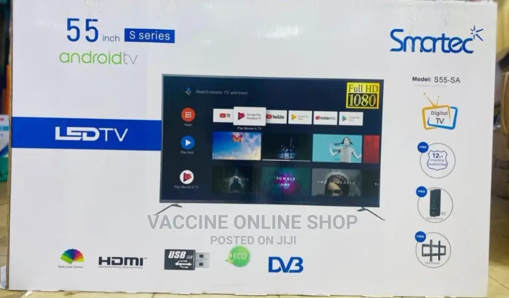 Smartec 55inch Smart Android Tv