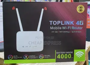 Photo - Toplink 4G Mobile Unlocked Rechargeable Router