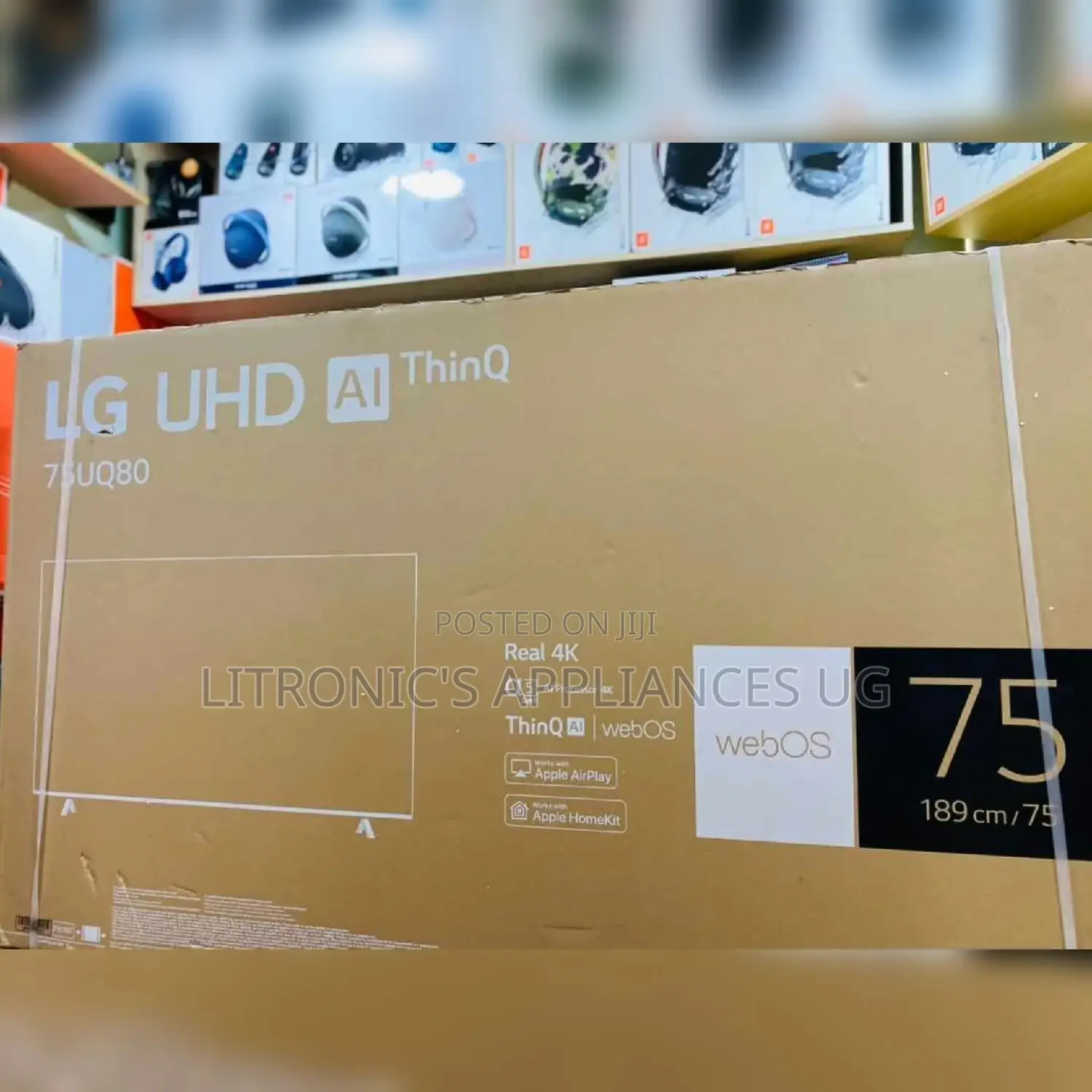 75UQ80 LG Flat Screen