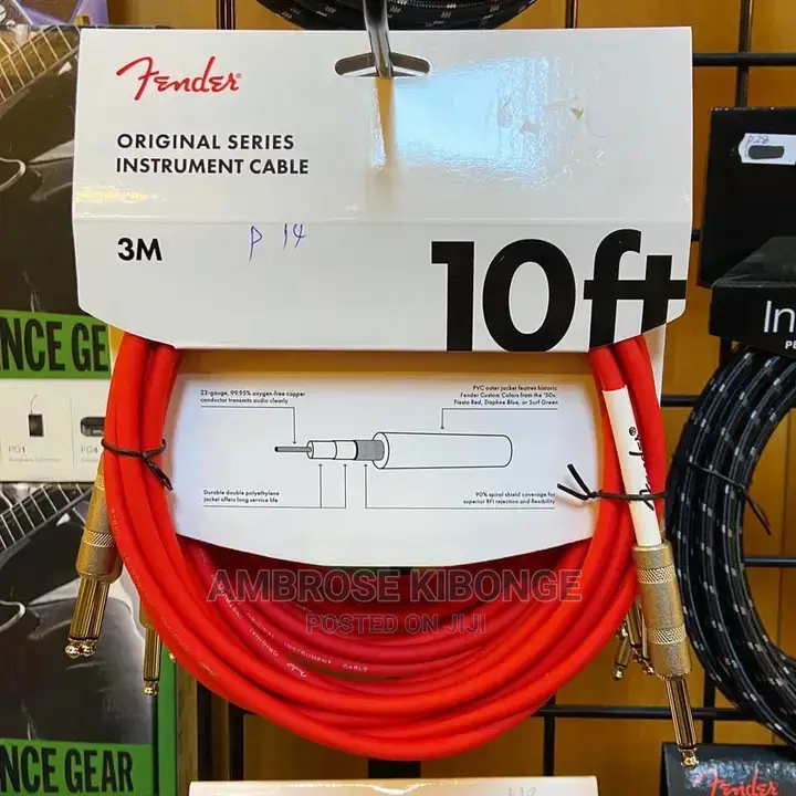 Straight Jack to Jack Audio Cables From 4mitres and Above
