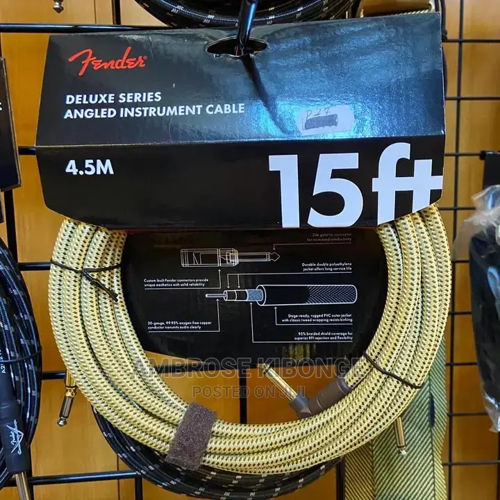 Straight Jack to Jack Audio Cables From 4mitres and Above