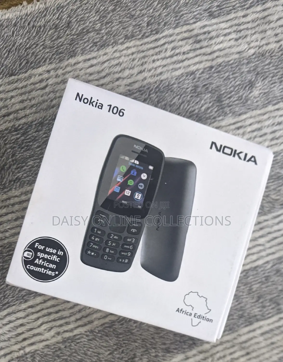 New Nokia 106 Black