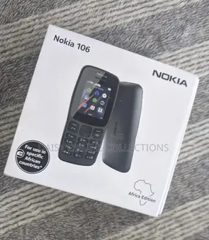 New Nokia 106 Black