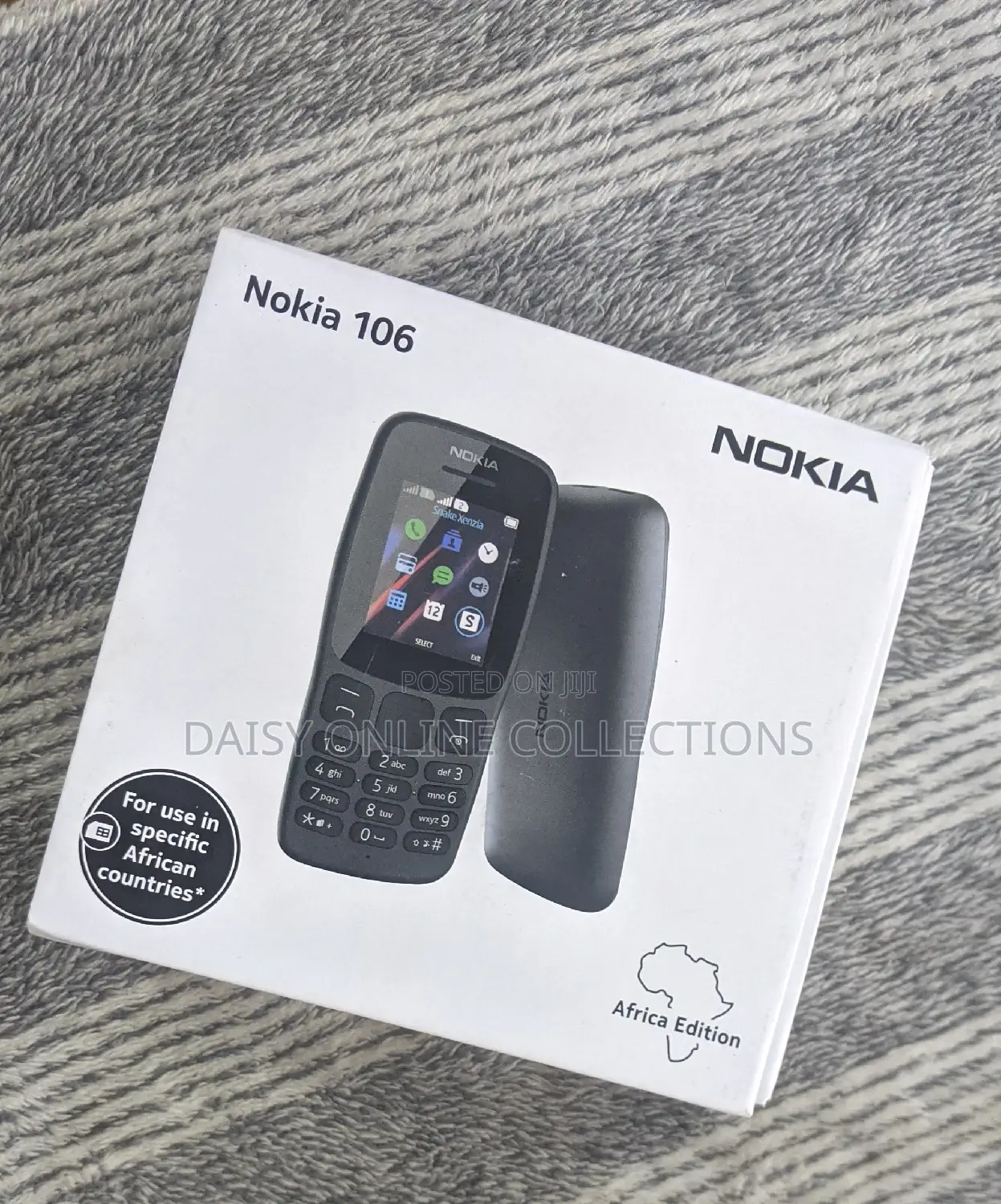 New Nokia 106 Black
