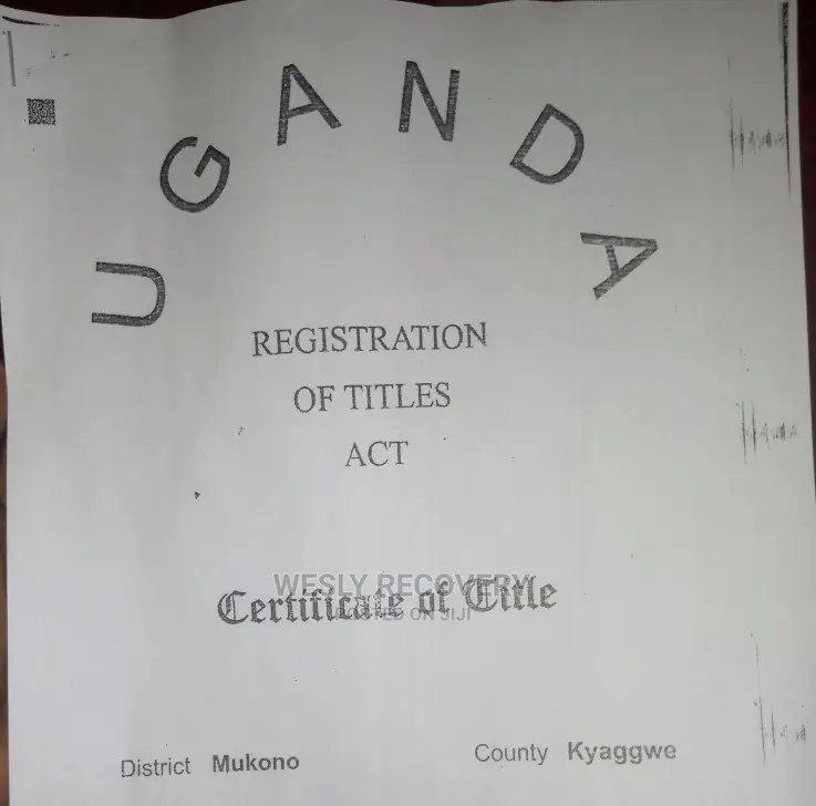 Processing Land Titles (Byaapa) in Central Division Legal Services, Wesly Recovery Associates