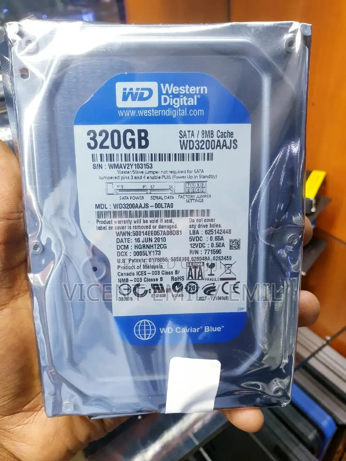 Harddrive 320GB for Desktop 3