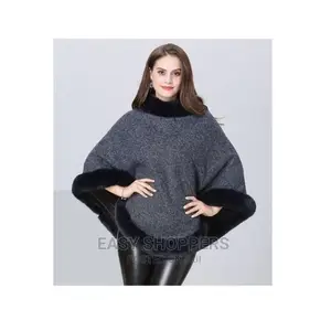 Women's Designer Shawl Poncho Cardigan Sweater
