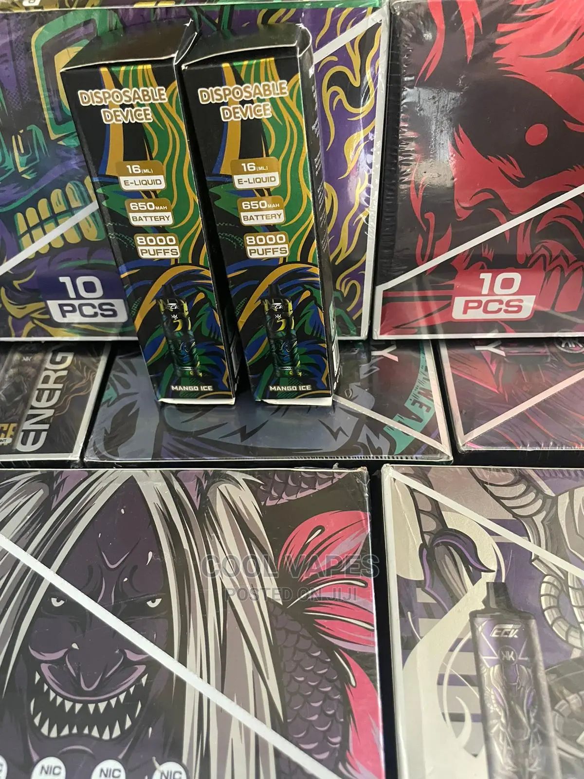 KK Energy Disposable Rechargeable Vape (8000 Puffs)