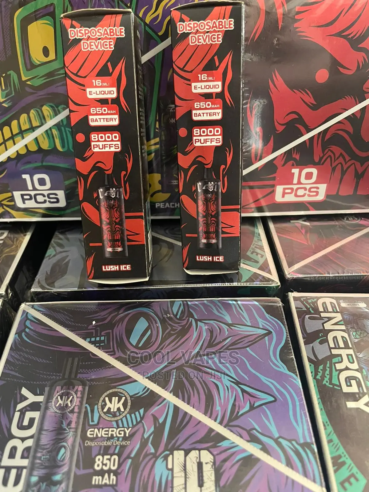 KK Energy 8000 Puffs Disposable Rechargable Vape