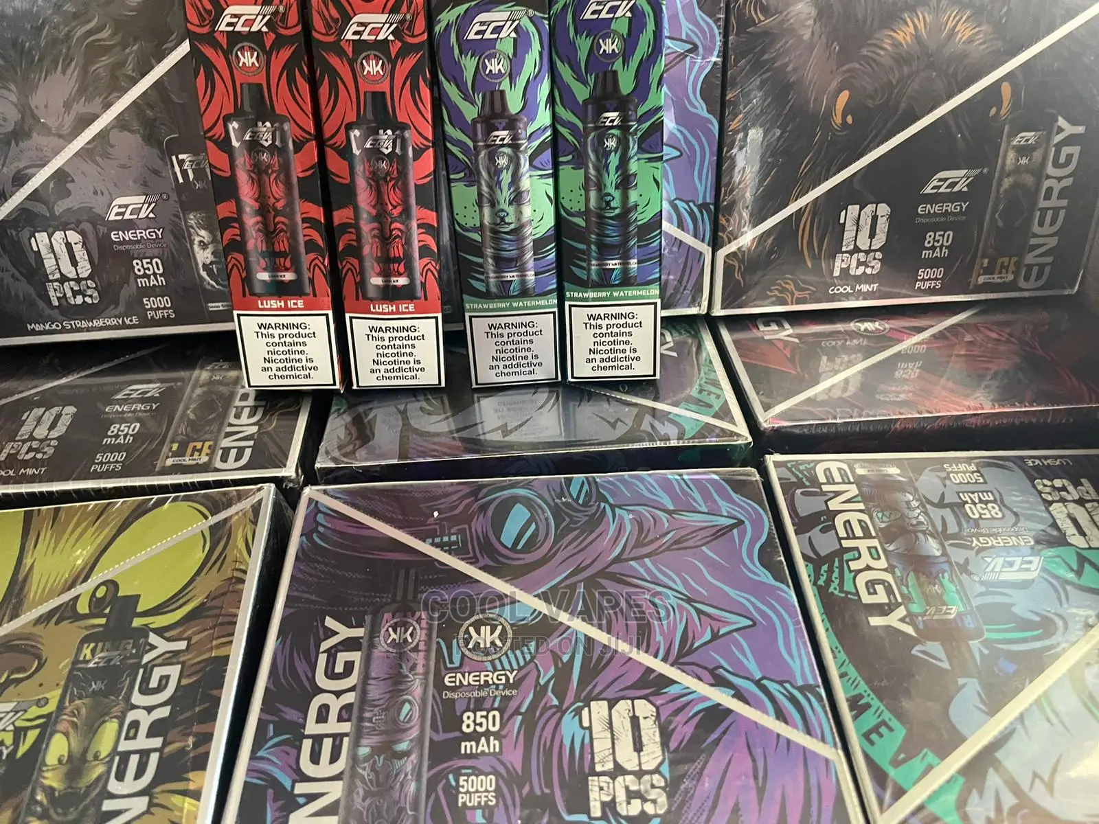 KK Energy Disposable Rechargeablevape (8000 Puffs)