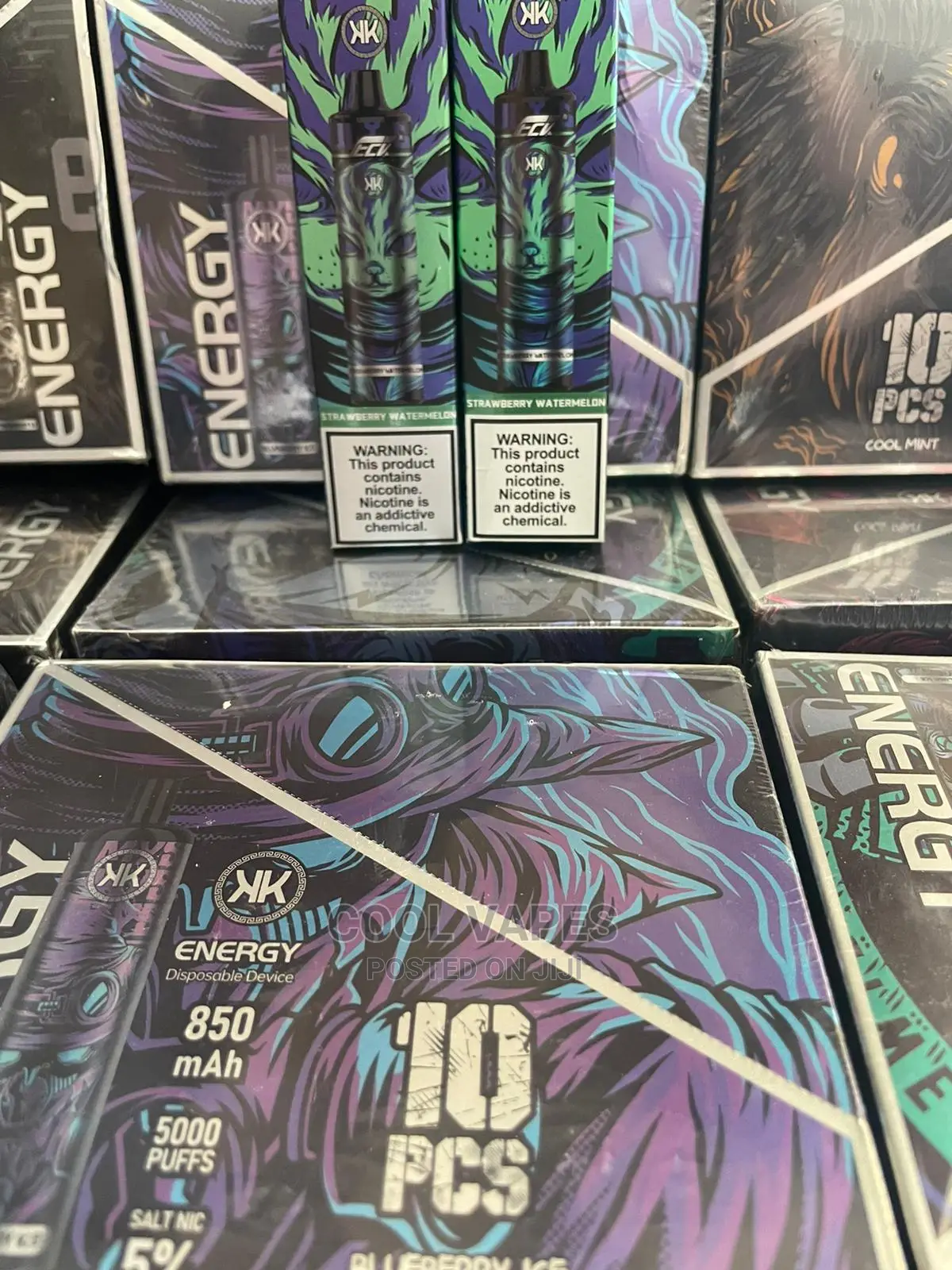 KK Energy Disposable Rechargeable Vape (8000 Puffs)