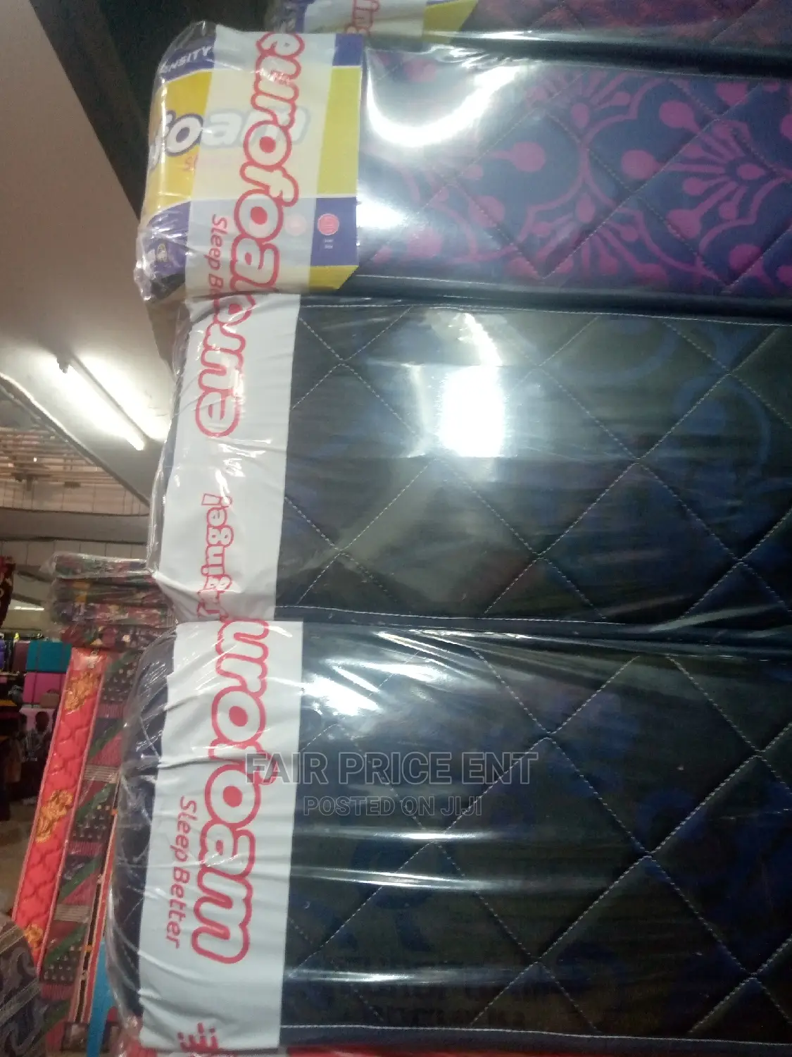 Premium High Density Mattress.5x6x10iches.(Black)