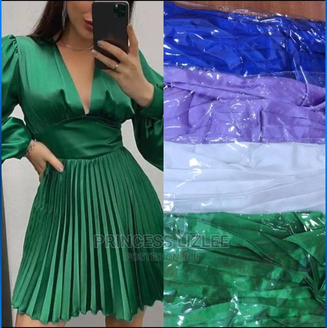 Pleated Dress