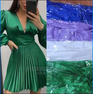 Pleated Dress