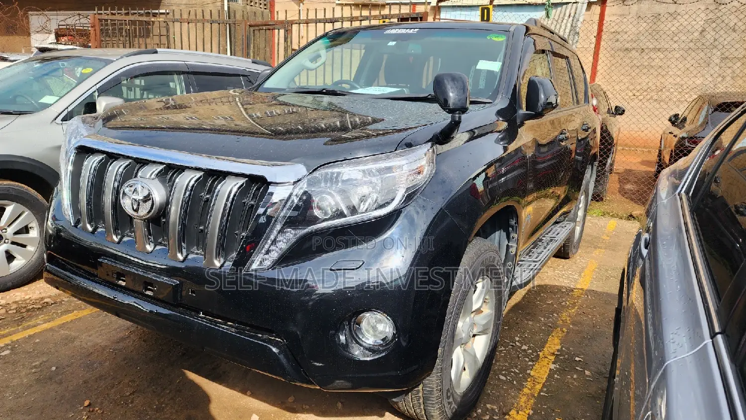 Toyota Land Cruiser Prado 2014 Black