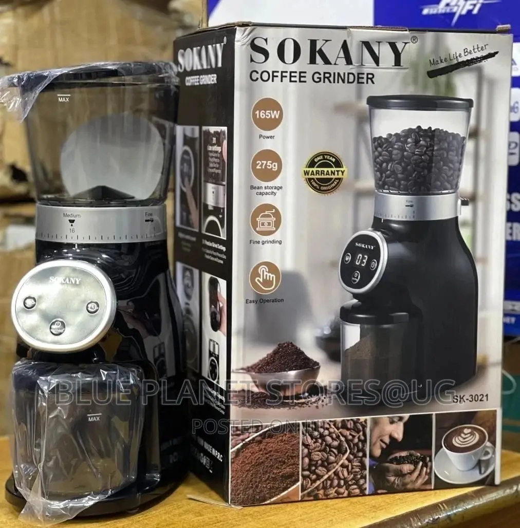 SOKANY 275g Coffee Bean Grinders \\ 165w \\ SK-3021
