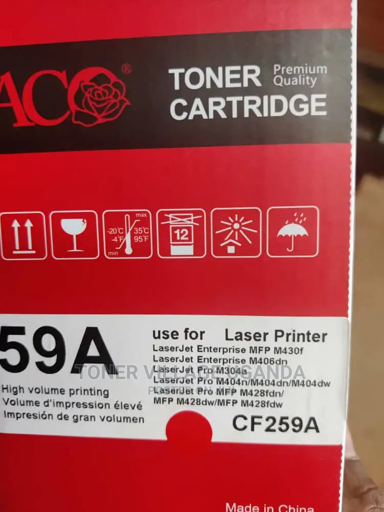 59A Toner Cartridge for Use in HP Pro M404dn, M404dw M428fdw