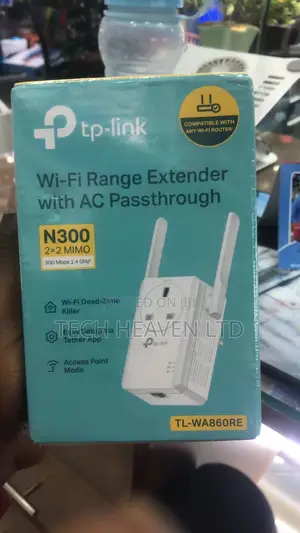 300mbps Wi-Fi Range Extender With AC Passthrough