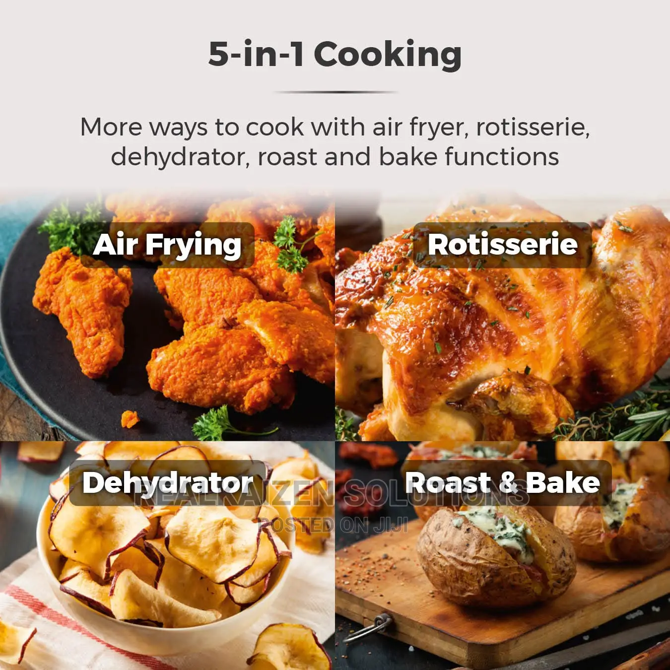 UK TOWER 22L Air Fryer Oven With Rapid Air Circulation 1600W