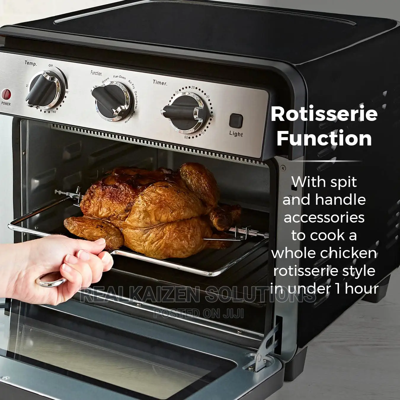 UK TOWER 22L Air Fryer Oven With Rapid Air Circulation 1600W