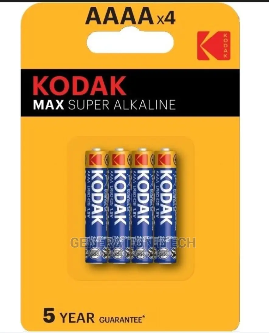 Kodak Batteries AAAA Super Alkaline -2 Pairs