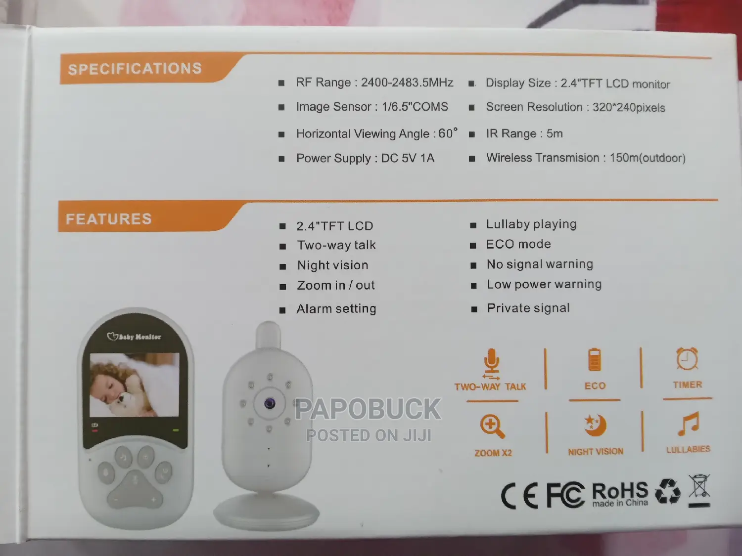 Wireless Baby Monitor