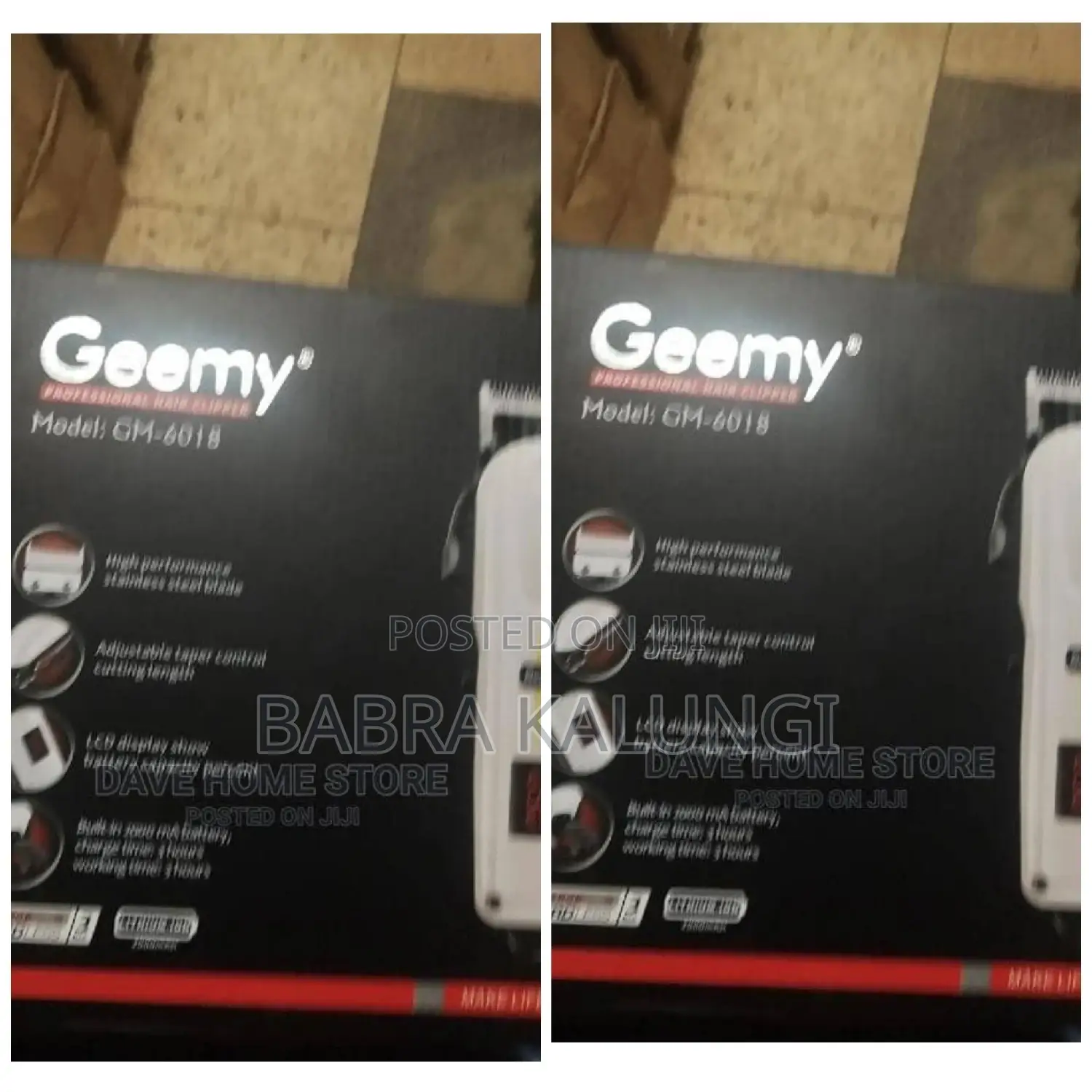 Geemy GM_6018 Pro Hair Clipper