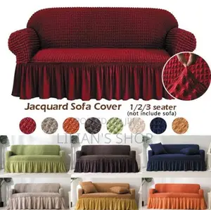 High Elastic Fabric 3 2 1 Seater Sofa Cover