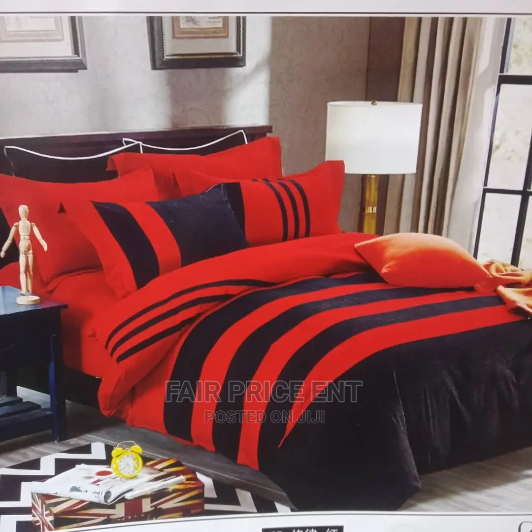 Romantic Duvet Cover Set.5x6.( Red)