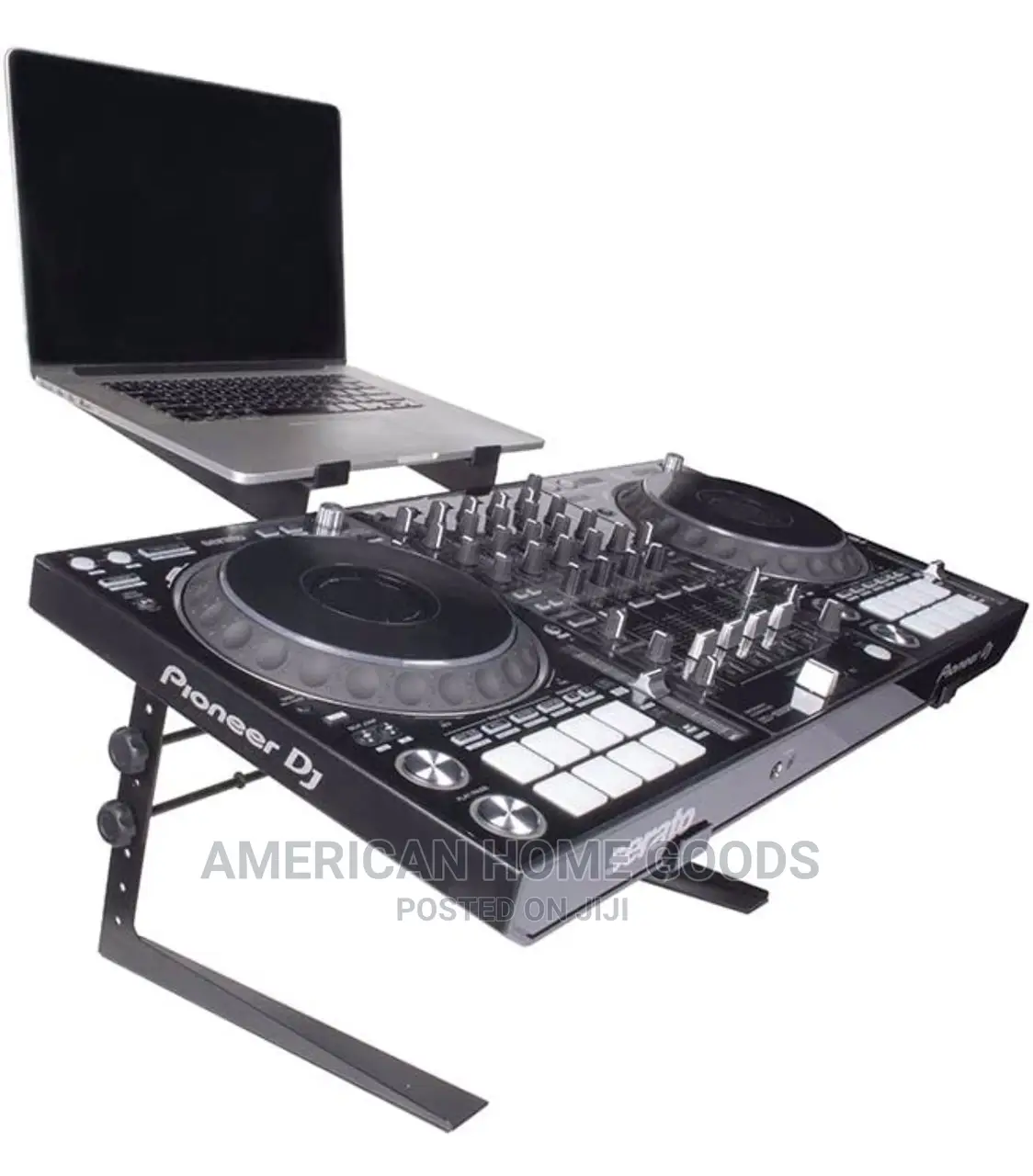 Pyle DJ Metallic Controller/Laptop Stand, Wt Upto 33lbs/15kg