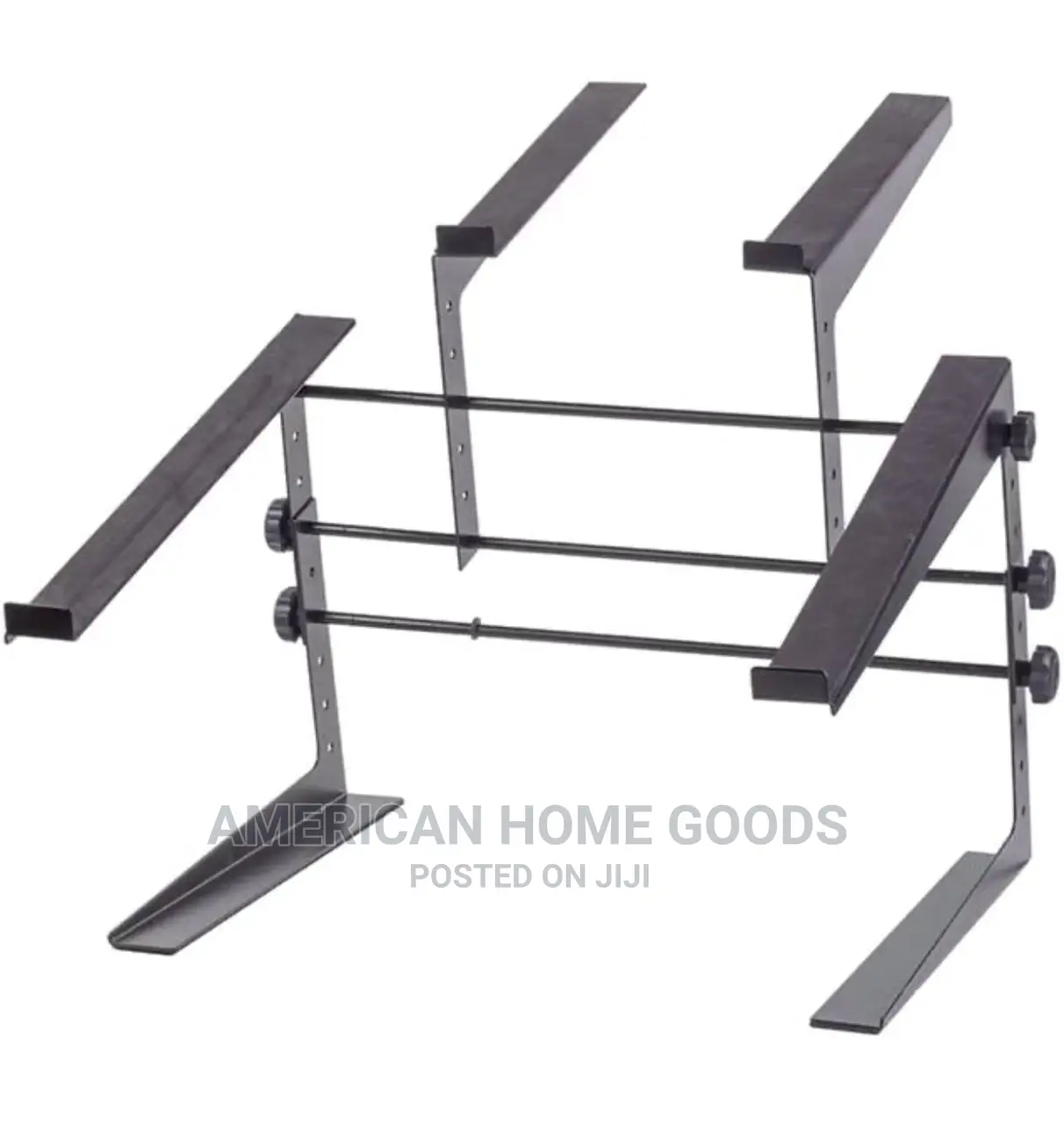 Pyle DJ Metallic Controller/Laptop Stand, Wt Upto 33lbs/15kg