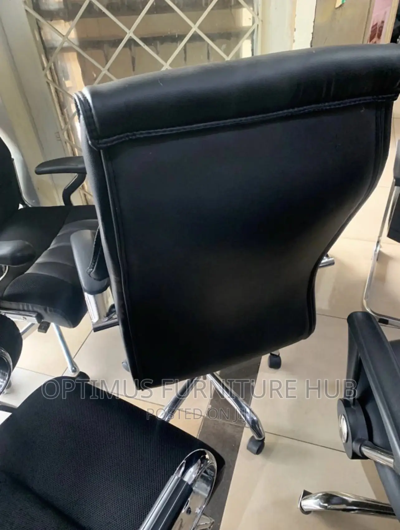 Black Leather Chair